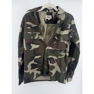 Dylan Men's Camouflage Casual Button Down Shirt